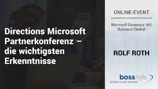 Rolf Roth vermittelt Eindr&uuml;cke der Microsoft Partner Konferenz am BC Cloud Event 2020