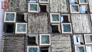 Glass mosaic tile mirror glass for kitchen backsplash wall decoration