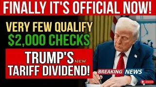 🚨Trump&rsquo;s New Executive Order CONFIRMED &mdash; Dividend Checks Now Going to Newly Targeted Groups!