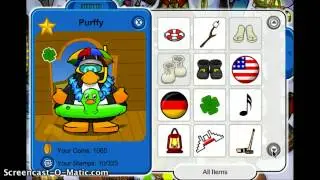 Club Penguin Free Blue Lei Account