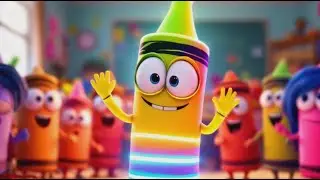 Magic Crayon School. Counting crayons. #education #learning #fun