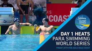 2026 PARA SWIMMING WORLD SERIES  AUSTRALIA - DAY 1 HEATS