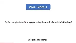 Viva Voce-1 | Neonatal Resuscitation I Pediatrics