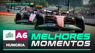 F1 25 - SÉRIE A6 - MELHORES MOMENTOS - HUNGRIA - CDR LEAGUE - T14