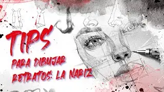 Tips para dibujar retratos: la nariz