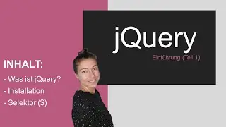 jQuery - Teil 1