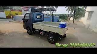Tata Ace EV (Electric vehicle) Flat body and container body review தமிழில் Tata motors Tiruppur