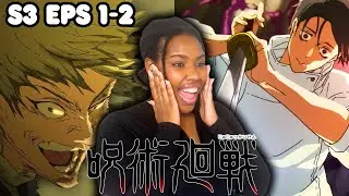 YUJI'S EXECUTION?? 🔥 JUJUTSU KAISEN S3 Episode 1 & 2 REACTION!!!