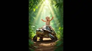 &ldquo;Jungle Turtle Journey&rdquo;#shortsvideoyoutube #baby fun#