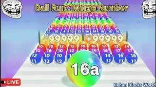🔴Ball Run 2048 Merge Number live gameplay!