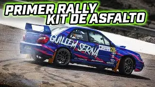 primer RALLY con el NUEVO KIT de ASFALTO del SUBARU 😱 *PODIO inesperado*