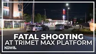 Man dead after shooting at TriMet MAX platform in North Portland