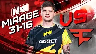31 фраг от s1mple vs FaZe на @BLASTPremier  Spring Final 2021 (NAVI POV)