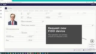 FIDO with MyID: Operator Experience