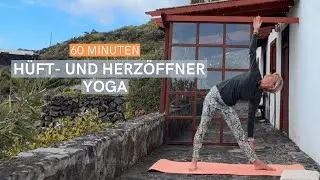 Yoga Hüft- und Herzöffner: 60 Minuten Hatha Yoga-Stunde für offene Hüften und ein offenes Herz