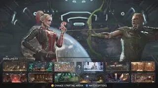 HARLEY QUINN vs GREEN ARROW - Injustice 2 (2017)