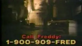 Freddy Kruger 900 Number Hotline