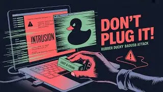 Found a USB Drive? DON'T Plug It In - BadUSB Attack Explained | USB Rubber Ducky Attack