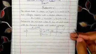 Principles and Applications of Electrical Engineering | Problem#8.32 | Ideal Diode | James Kearns