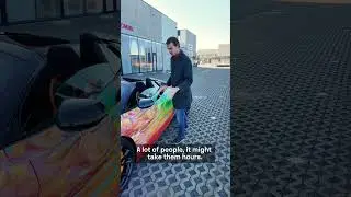 McLaren 720S Spider | How to open the doors | Hidden door handle | AutoNext