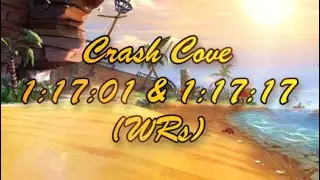 [CTR:NF] Crash Cove - 1:17:01 & 1:17:17 (NMG WR)