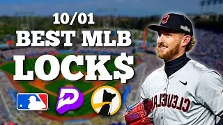 2 Day Streak!🔥 My 4 Best MLB Player Prop Bets Today 10/01 Free Picks! #mlb #prizepicks #podcast #dfs