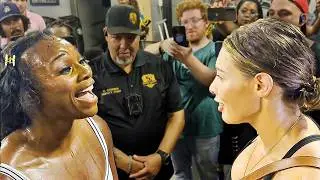 Claressa Shields CONFRONTS Che Kenneally in HEATED ALTERCATION after workout!