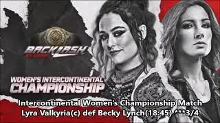 WWE Backlash 2025 Review