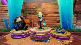 CTR Nitro-Fueled, Green Gem Cup Hard, Frank N. Brio