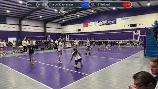Charge 13 American vs FSJ 13 National, 2026-01-31, Day 1, Match 2, 2nd Set