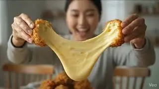 ASMR  Crispy Fried Chicken 🔥 Fire Noodles 🧀 Cheese Balls Eating Sounds