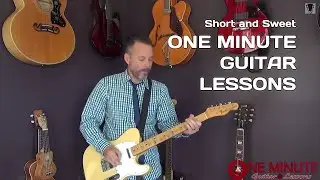 One Minute Guitar Lessons - Quick Lessons with Erich Andreas