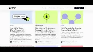 Quick Tour & First Look at Za&iuml;ffer &ndash; Exploring On-Chain Privacy #ZaifferAmbassador
