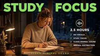 Work Ambience for Coding & Study | Clean Minimal Sound