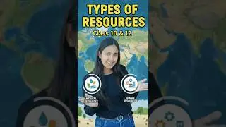 Types of Resources You Must Know 📚 | One Shot Geography #shorts #shortsfeed #geography