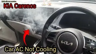 KIA Carencs Car Ac not cooling problem solve ||how to kia Carencs AC cooling coil replace 