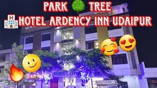 Hotel 🏨 ardency inn Udaipur  park 🌳  tree 🏡 room and bar 🍸 👌 swimming pool full time in enjoy 😉.....