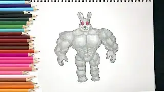 How to Draw the Easter Bunny from Death Rails &ndash; Step-by-Step Tutorial