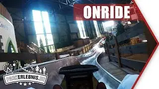 Toverland Maximus Blitz Bahn OnRide - Bobbahn im Mitfahr-Video (POV)