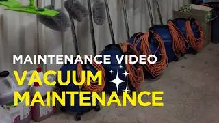 Training Video: Pacvac Glide 300 Vacuum Maintenance