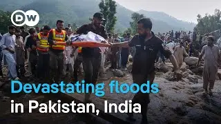 Floods and landslides kill dozens in Pakistan and India | DW News