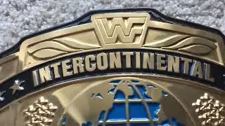 Reggie Parks WWF Intercontinental Championship Belt