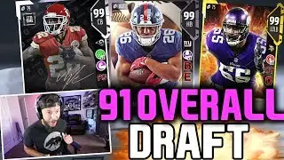 91 OVERALL DRAFT!!! MADDEN 18 DRAFT CHAMPIONS