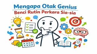 Mengapa Otak Genius Benci Rutin & Perkara Sia-sia