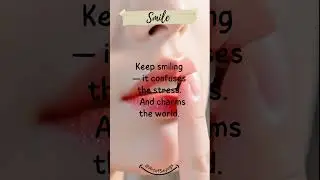 Smiles That Speak ❤️ | Beautiful Smile Quotes | #shorts #shortsfeed #smile #beautiful #quotes