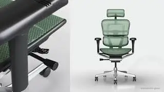 How to adjust the Ergohuman Elite office chair | &copy; Comfort Seating UK