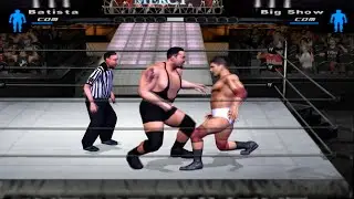 Big Show Vs Batista 💪 Who Dominates? | HCTP Gameplay