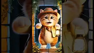 🐱 ChonkerCat and the Mysterious Treasure Map 🗺️ #cat #cuteanimal #cutecat #cute