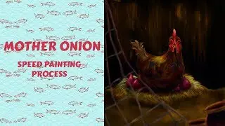 Painting Process - Mother Onion