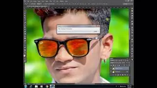 Cb edits background effect in 10 min Photoshop tutorial